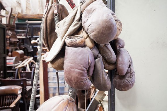 Restored Boxing Gloves