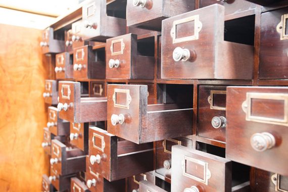 Restored Wooden Drawers