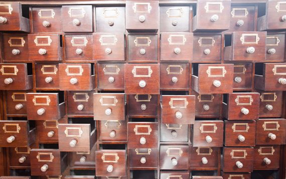 Restored Wooden Drawers