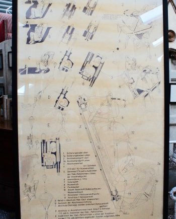 Large Martin Baker Ejector Seat Training Poster