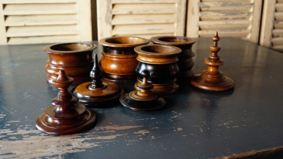 1890's Dutch Tobacco Jars