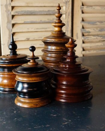1890's Dutch Tobacco Jars