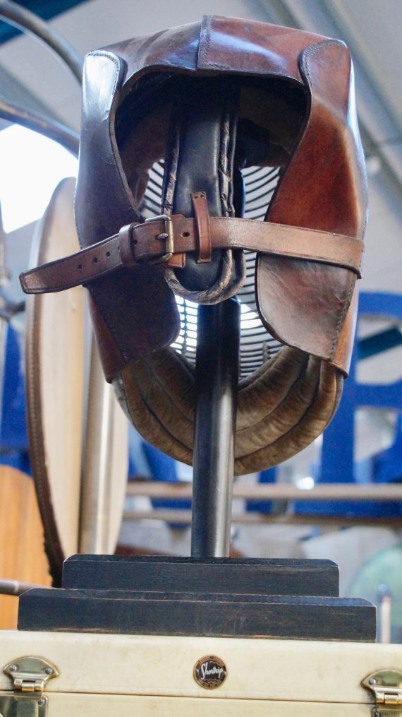 Vintage Kendo Leather Fencing Mask With Stand (SOLD)