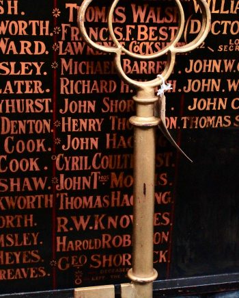 Large Vintage Shop Display Key