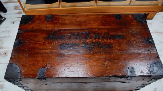 Zinc Lined Campaign Trunk