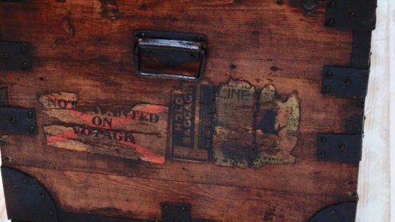 Zinc Lined Campaign Trunk