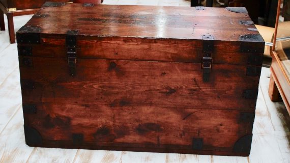 Zinc Lined Campaign Trunk