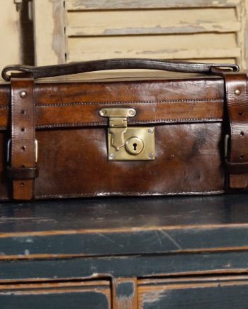 19th Century Leather Cartridge Case (SOLD)