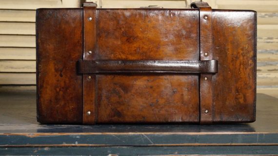 19th Century Leather Cartridge Case (SOLD)