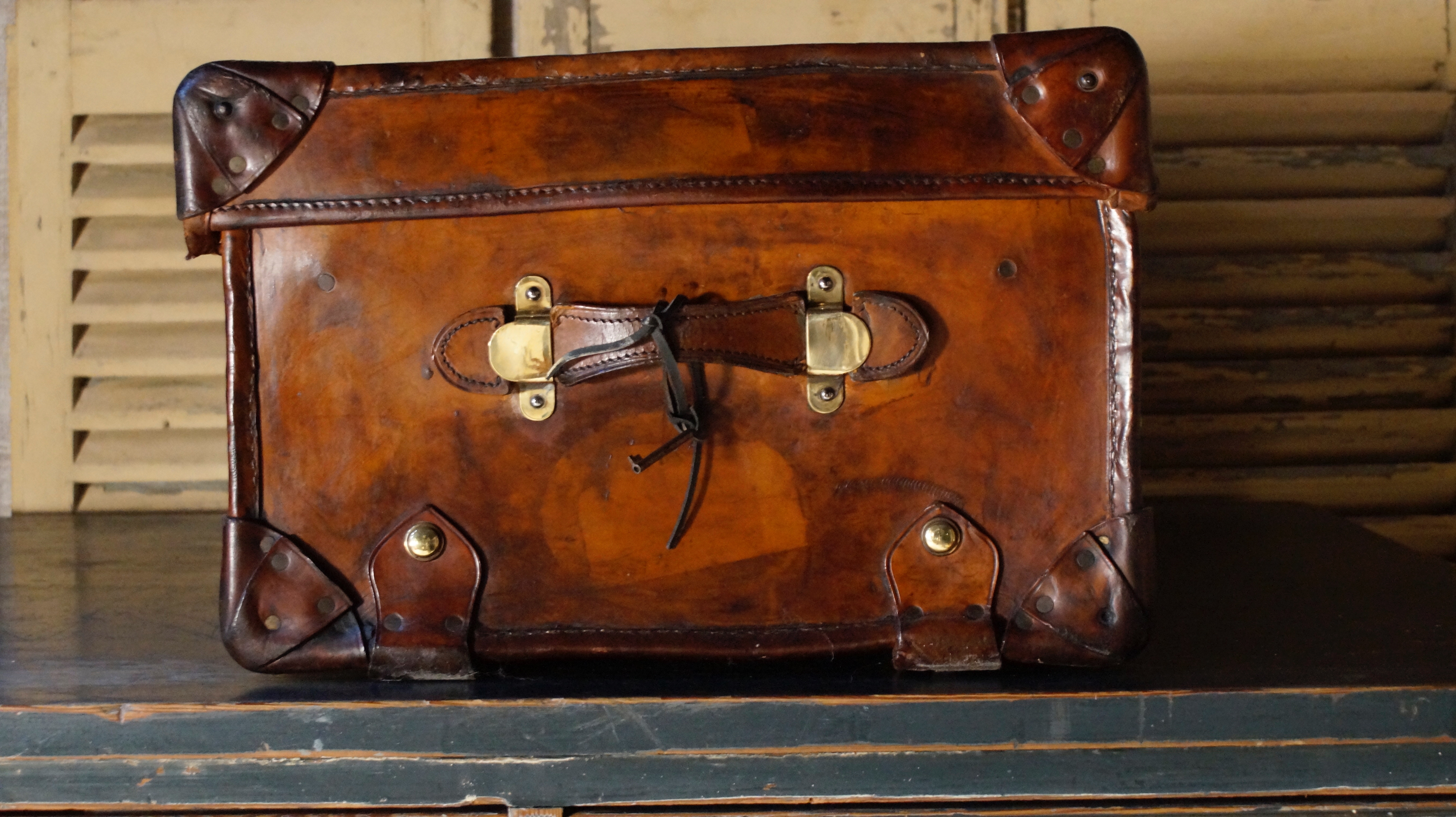 large travel trunk