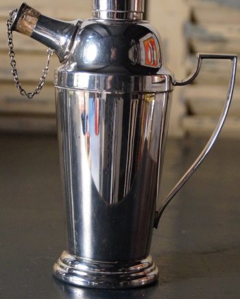 Art Deco Silver Plated Cocktail Shaker