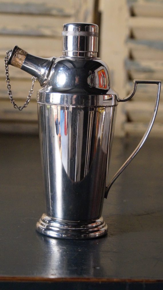 Art Deco Silver Plated Cocktail Shaker