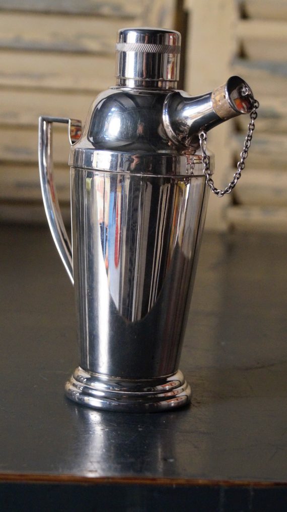 Art Deco Silver Plated Cocktail Shaker