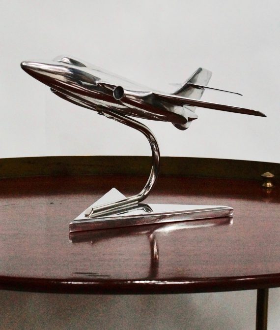 Sud Aviation Vautour Model Plane On Stand