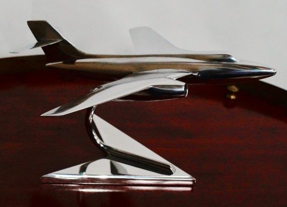 Sud Aviation Vautour Model Plane On Stand