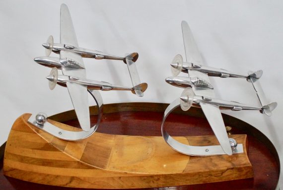 Art Deco Lockheed P-38 Lightning