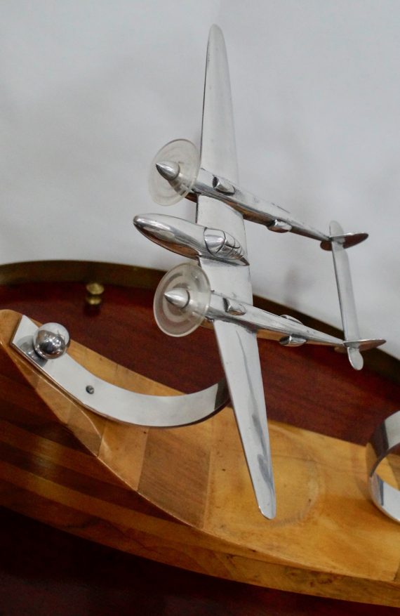 Art Deco Lockheed P-38 Lightning