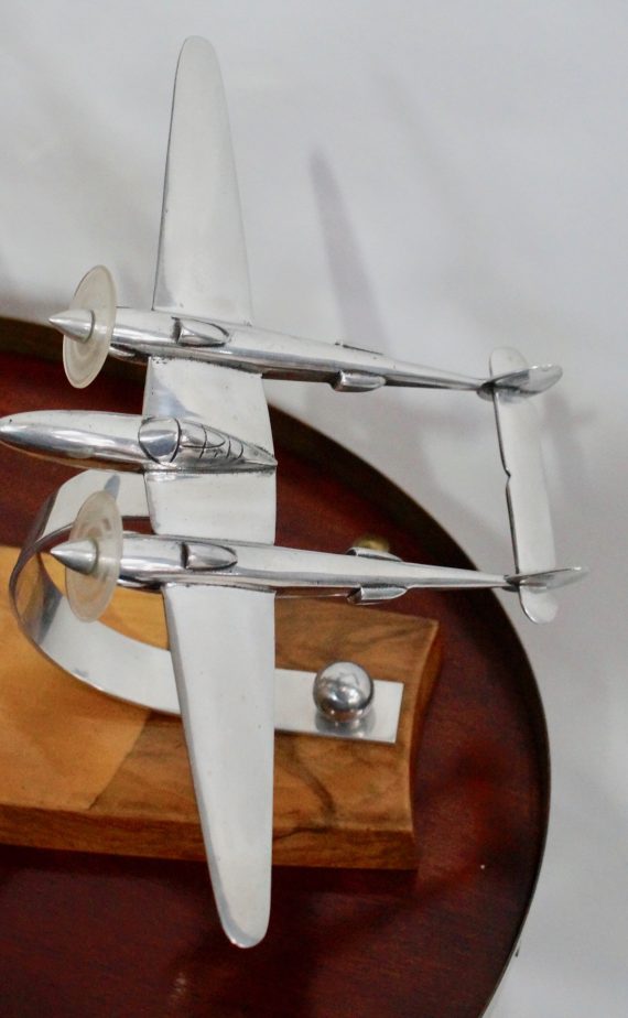 Art Deco Lockheed P-38 Lightning