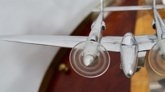 Art Deco Lockheed P-38 Lightning