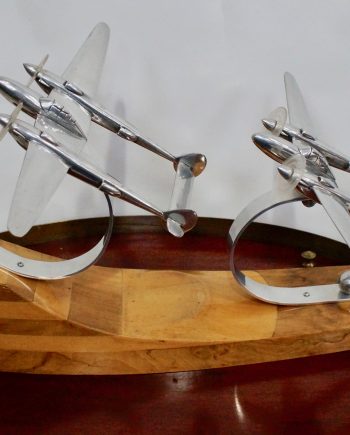 Art Deco Lockheed P-38 Lightning