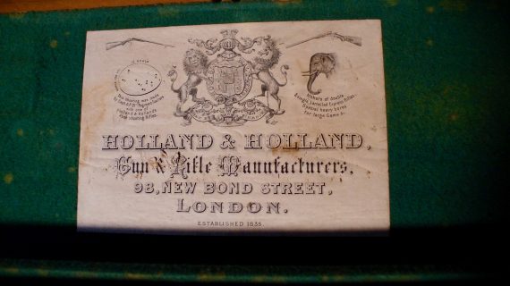 Edwardian Holland & Holland Shotgun Case (SOLD)