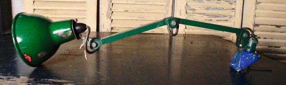 Vintage Industrial Machinist Lamps