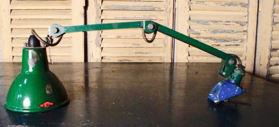 Vintage Industrial Machinist Lamps
