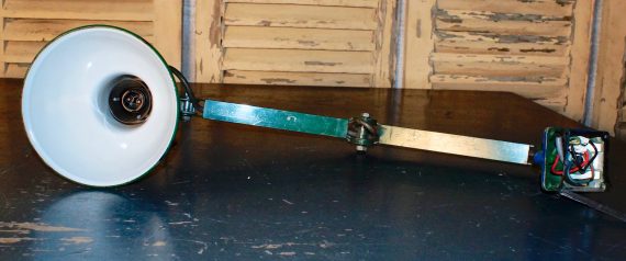 Vintage Industrial Machinist Lamps