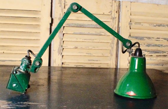 Vintage Industrial Machinist Lamps