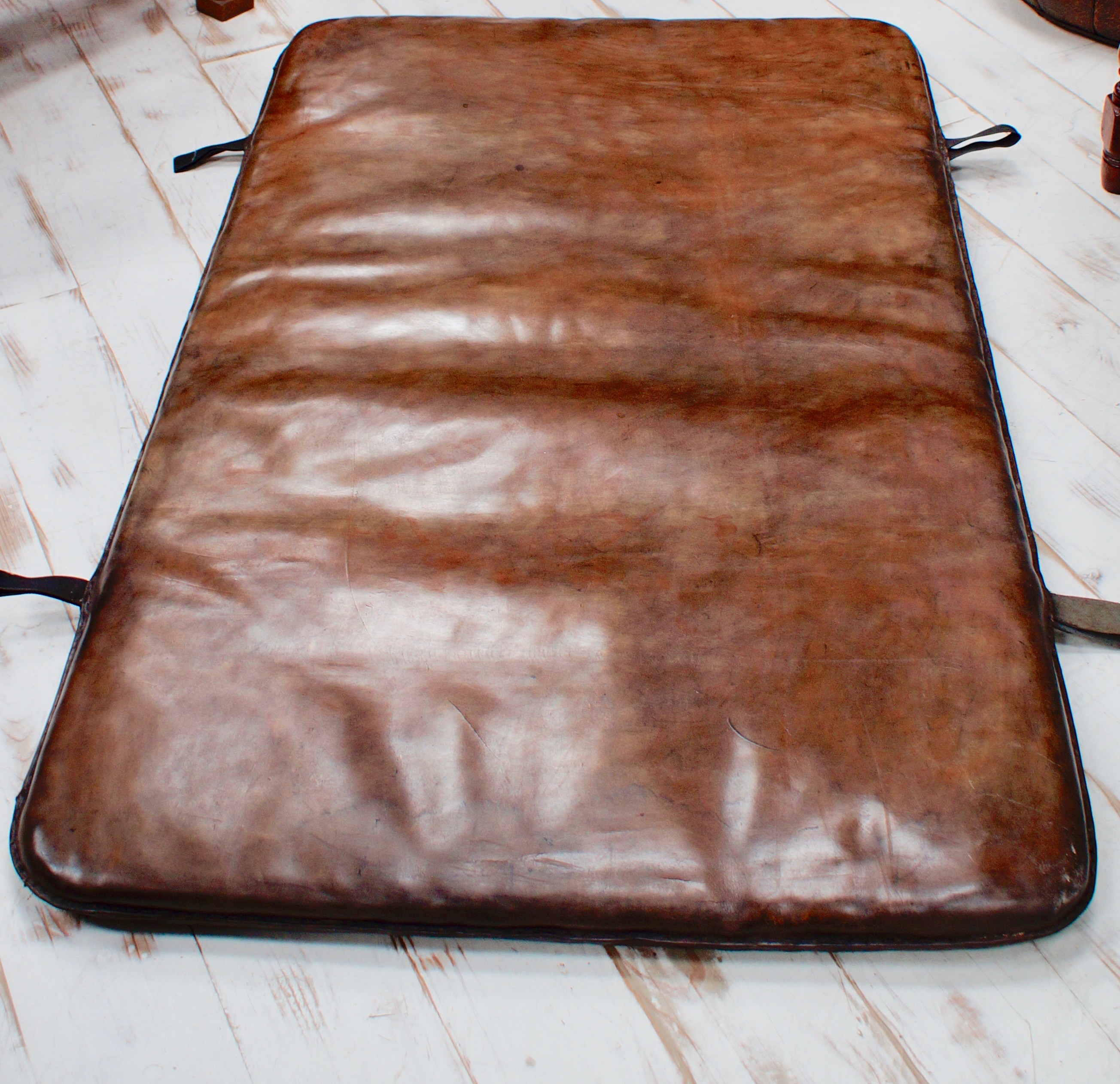 Vintage 1930’s Leather Gym Mat (SOLD) Clubhouse Interiors
