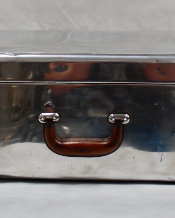 Polished Aluminium Suitcase by Heston's of London (SOLD)