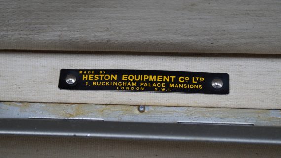 Polished Aluminium Suitcase by Heston's of London (SOLD)