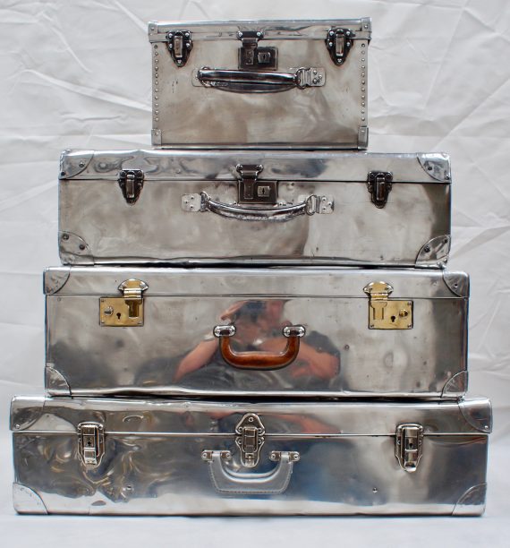 Lockheed Aluminium Suitcase C1940's (SOLD)