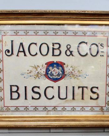Edwardian Jacob & Co's Biscuits Show Card (SOLD)
