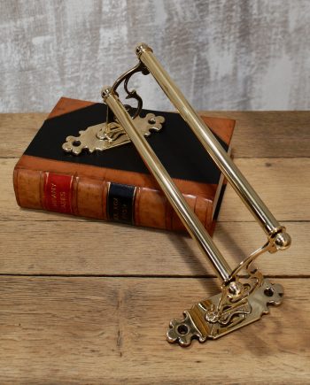 Edwardian Brass Hotel Paper Rack (SOLD)