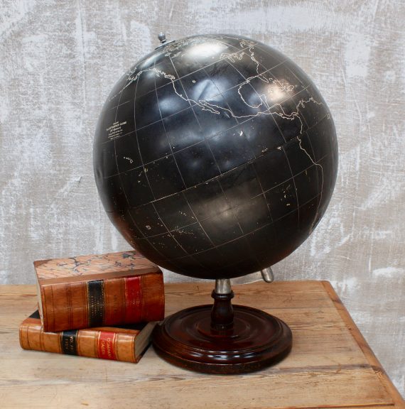 Early 20th Century Philips & Son's 19 inch Slate Surface Globe (SOLD)