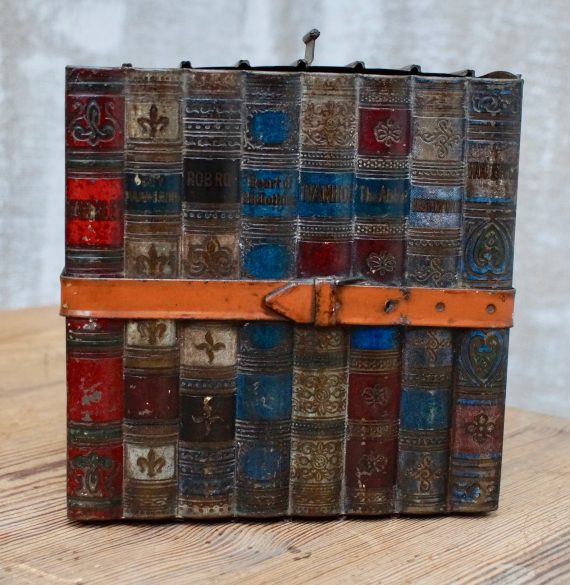 1903 Huntley & Palmer "Waverly" Series Book Library Biscuit Tin (SOLD)