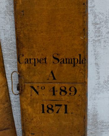 Georgian Tole Wear Travelling Carpet Sellers Sample Tin (SOLD)