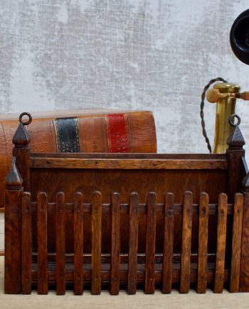 Letter Rack In the Form of Black Forest Folk Art