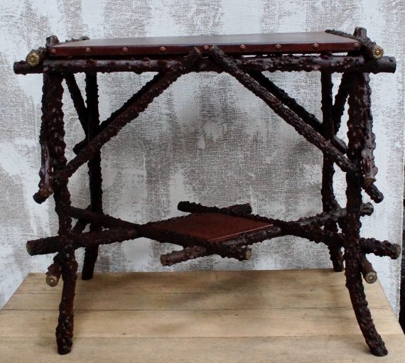 Victorian Antique Folk Art Twig Table (SOLD)
