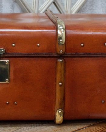 Vintage Fibre Travel Trunk (SOLD)