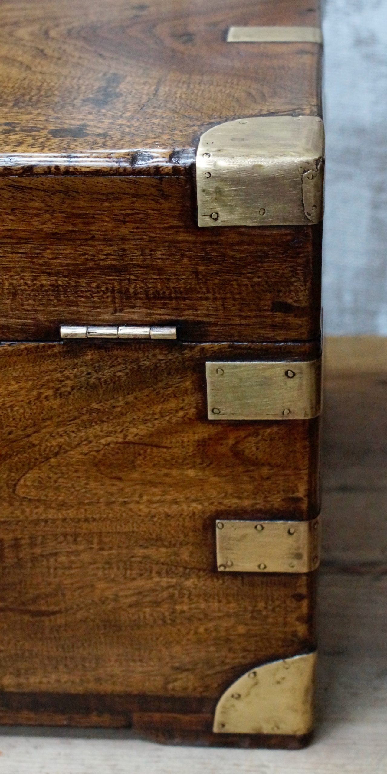 Camphor Wood Campaign Chest (SOLD) Clubhouse Interiors Ltd