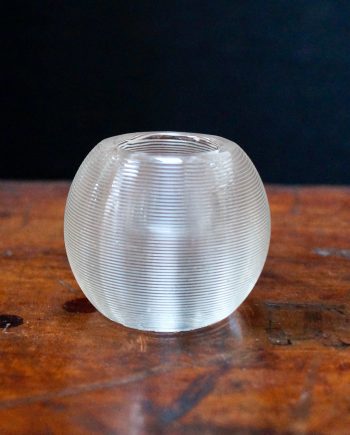 Small Rare Victorian Glass Match Striker