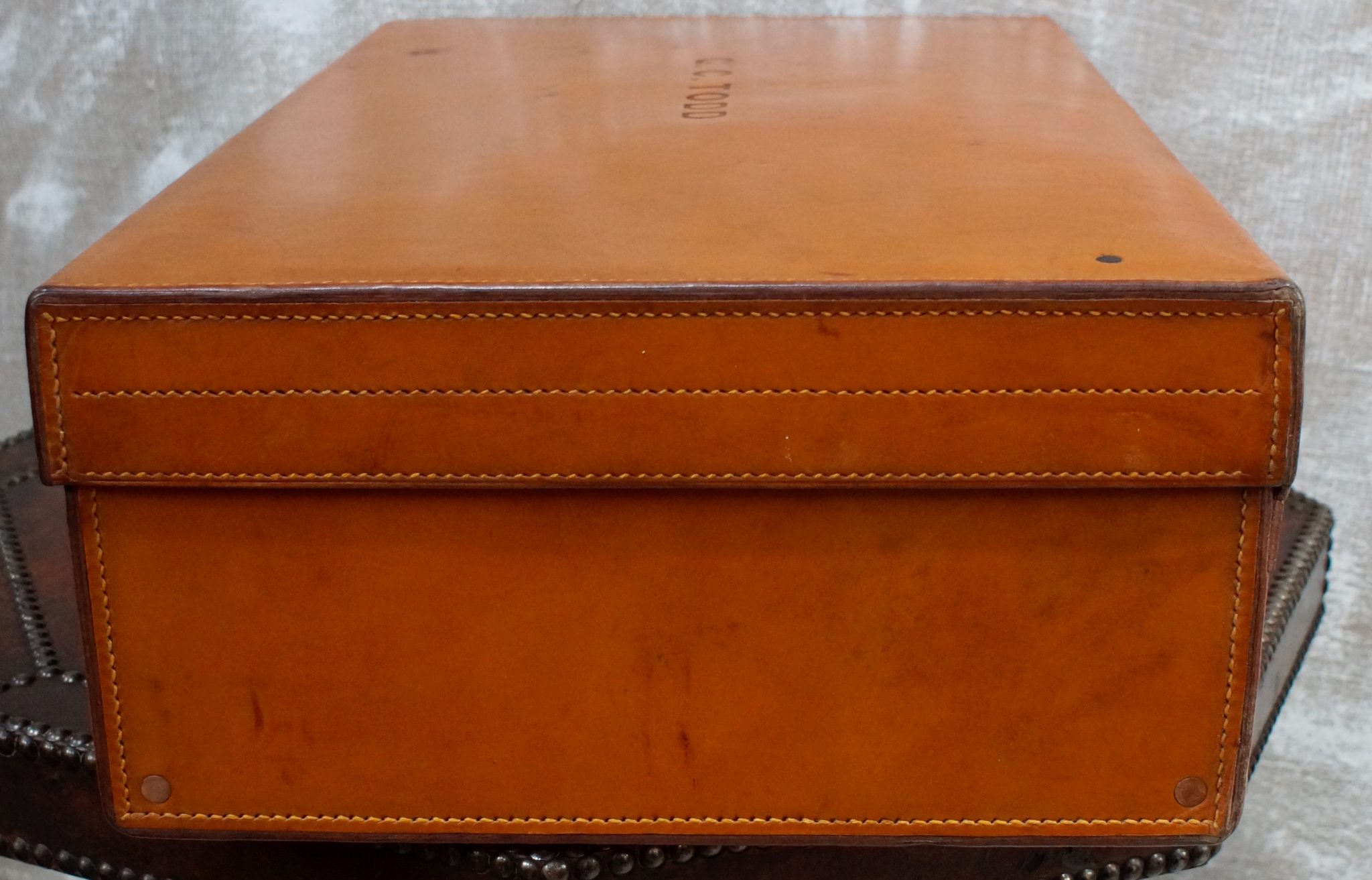 Vintage Asprey London Leather Gentleman’s Dressing Case (SOLD