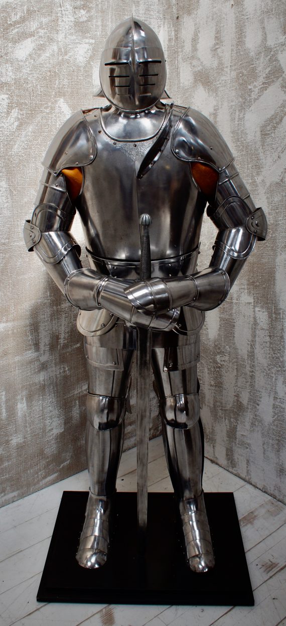 Medieval Style Suit Of Armour On Stand