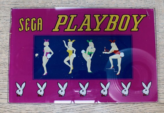Vintage Sega Play Boy Slot Machine Glass (SOLD)