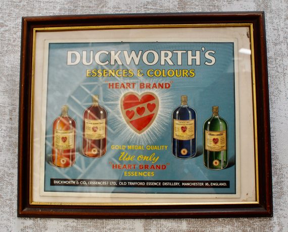 Original Duckworth's Essences & Colours Advertising Card