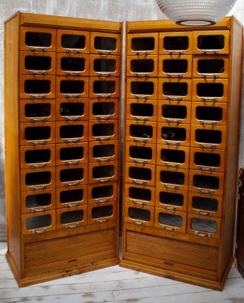 Pair Of Vintage Haberdashery Cabinets (SOLD)