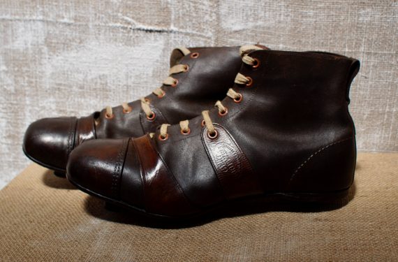 Vintage Cert Gripwell Leather Football Boots