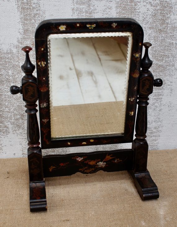 Victorian Chinoiserie Dressing Table Mirror